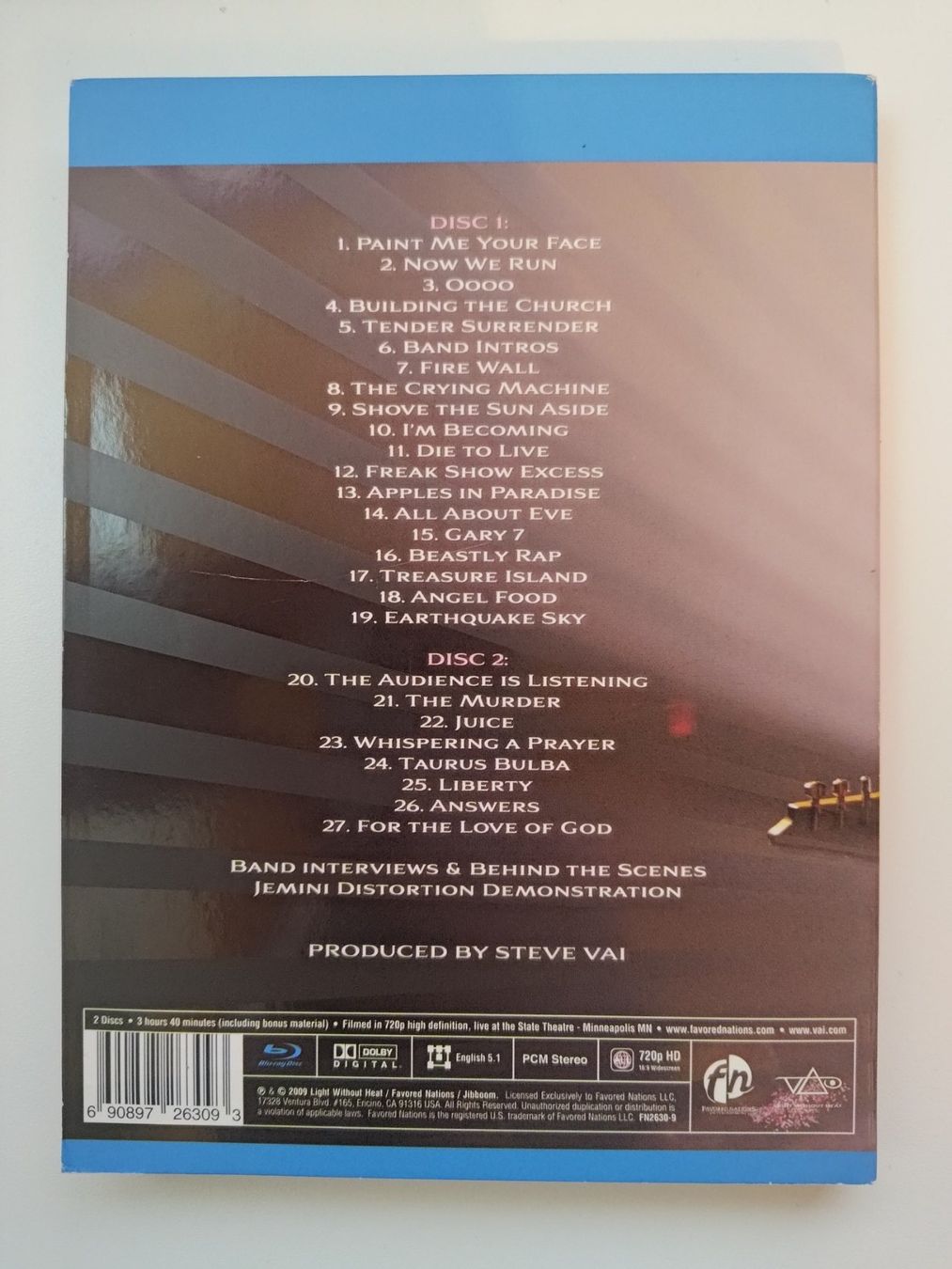 Tutti i DVDs: Steve Vai - Where the Wild Things Are – Usato da Liestal venduto da Kratzilla 2