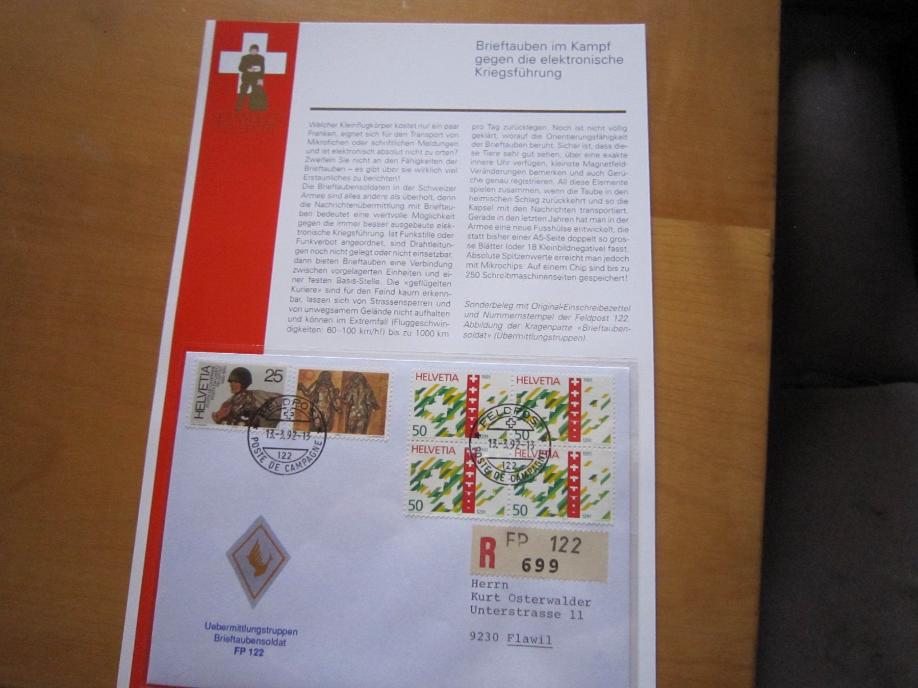 Tous les timbres: S1 Feldpost Belege – D'occasion à Giubiasco par sal_9j6w 3