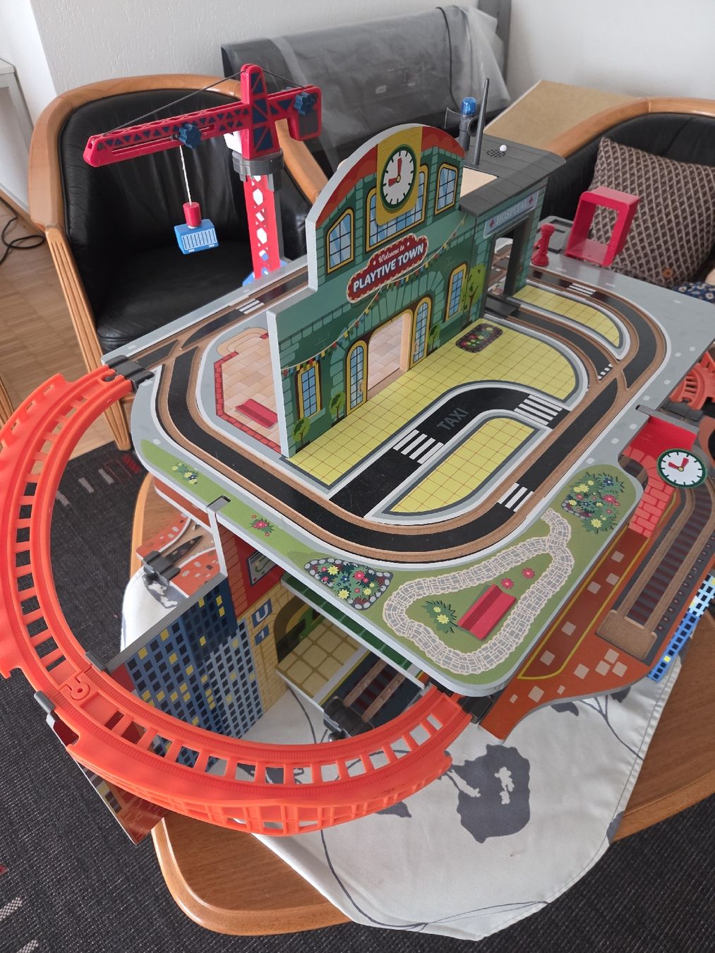 Giocattoli: Playtive XXL Hauptbahnhof – Usato da Rombach venduto da Malivo 3