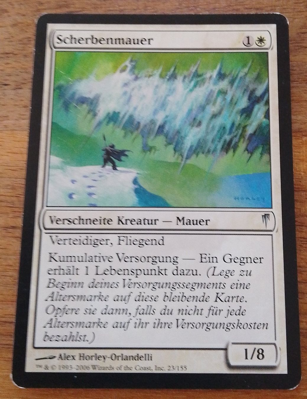 Magic The Gathering Carte collezionabili: Magic the Gathering Karte Scherbenmauer (A) – Usato da Wohlen AG venduto da salamanderspielwaren