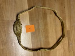 Talliengurt Gold farbig / 70 cm