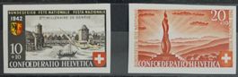 CH - Pro Patria - Blockausschnitte B17 & B18 **