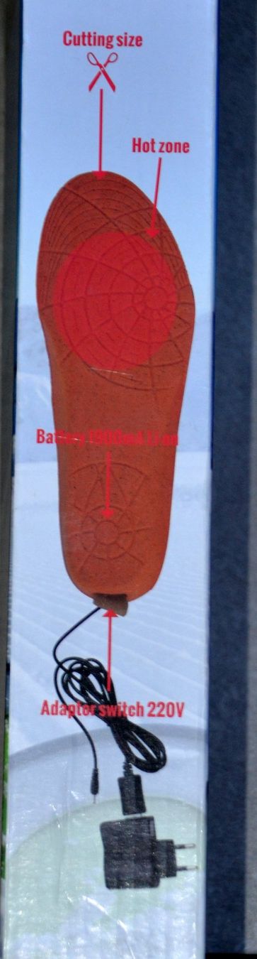 Herrenschuhe: Beheizbare Einlegesohlen / Semelle chauffante 35 -40 – Neu und originalverpackt aus Collonges von arashee 5