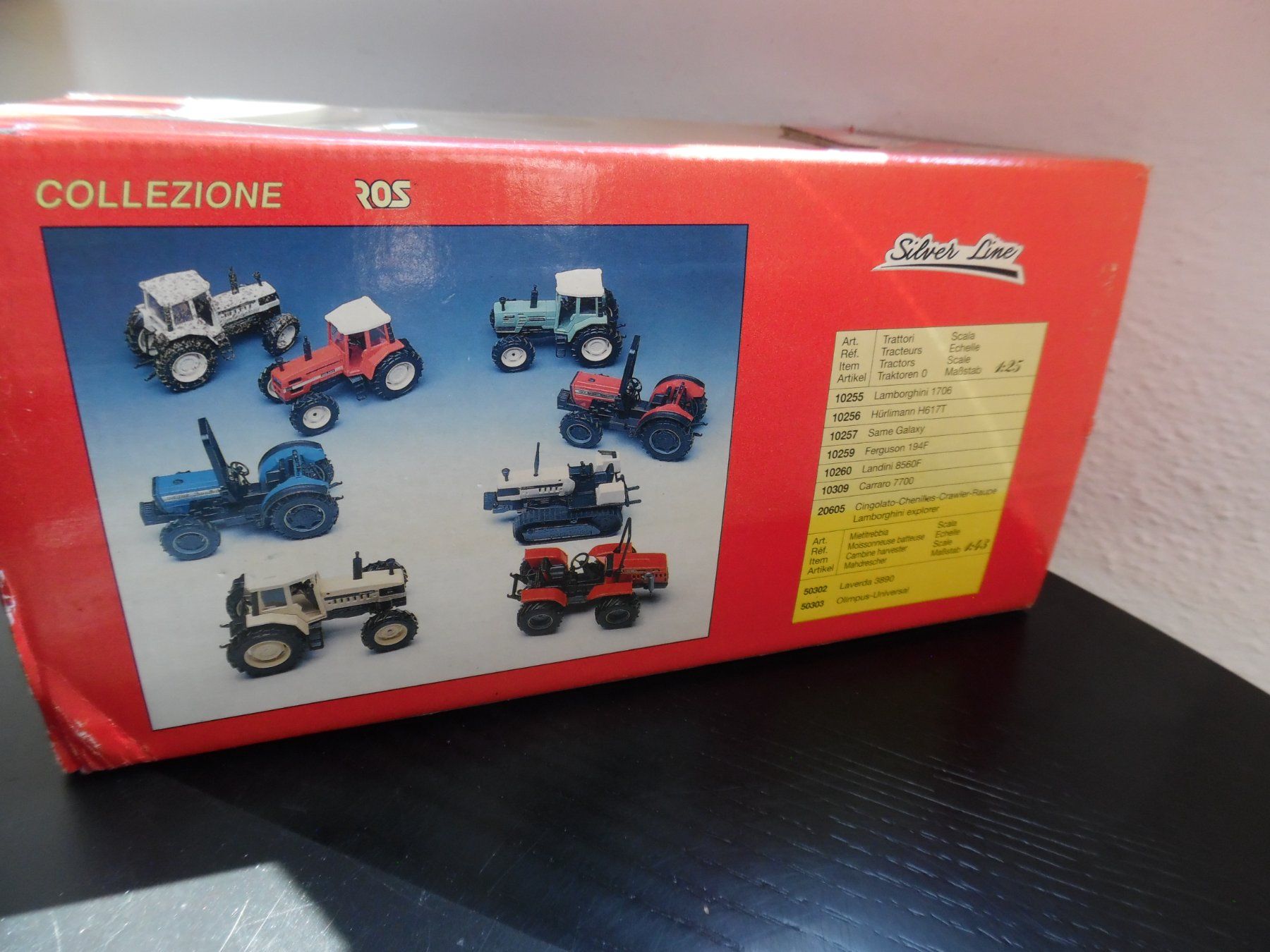 Kit di modellismo & Modellini statici: ROS Silver Line Traktor Modell 1:25 Same 4 R in OVP – Usato da Steinach venduto da suzzi11 3
