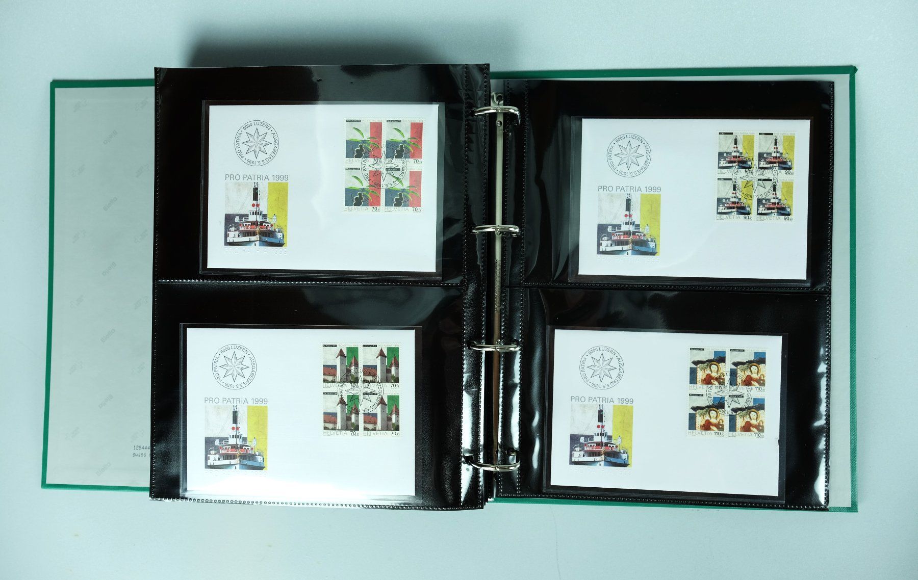 Tutti i francobolli: Pro Patria Sammlung 1960-2025 FDC Viererblock – Usato da Sevgein venduto da WHaelmi 5