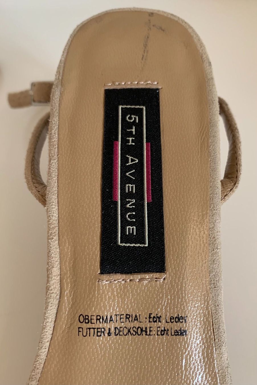 Damenschuhe: Sandalen 5TH AVENUE (ECHT LEDER) – Neu (gemäss Beschreibung) aus Zürich von ThaliaL 4