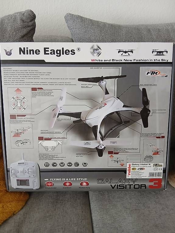 Modellismo RC: nine eagles galaxy visitor 3 drone – Nuovo (secondo la descrizione) da Birsfelden venduto da coccobello03 1