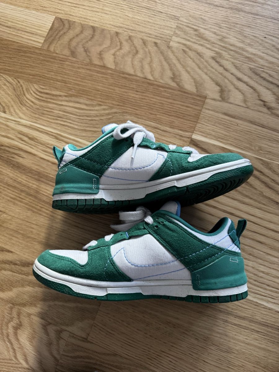 Nike Damenschuhe: Nike Dunk Low Grün Weiss, Grösse 37.5 – Gebraucht aus St. Gallen von Fabiennevogler 3