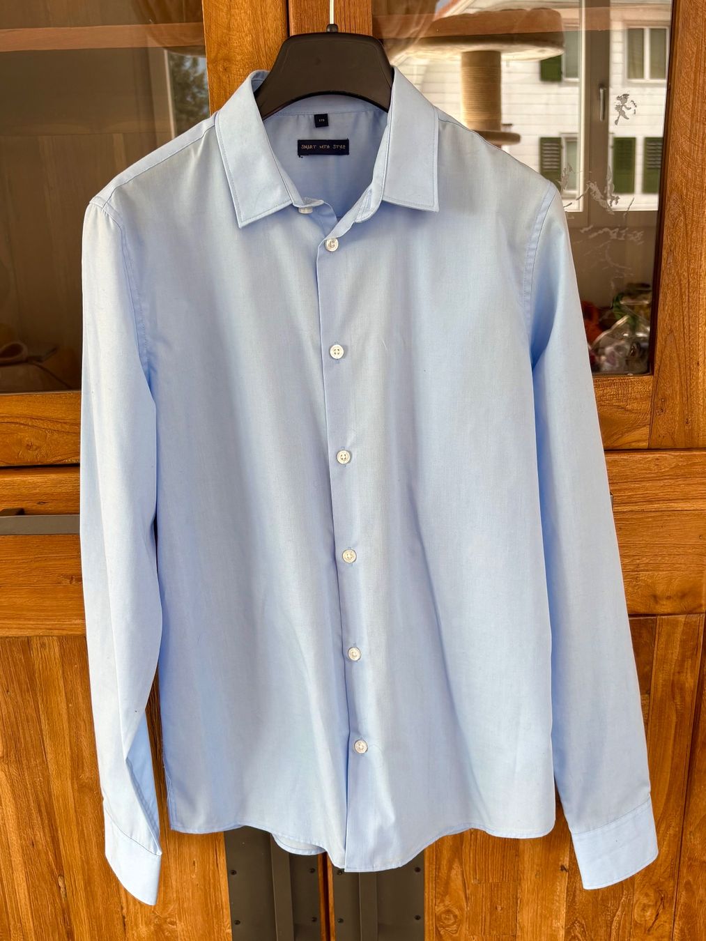 Hemden, T-Shirts & Polos: Hemd hellblau Smart with Style ,Gr.170, nur einmal getragen – Neu (gemäss Beschreibung) aus Siblingen von Vany_McDougall 5