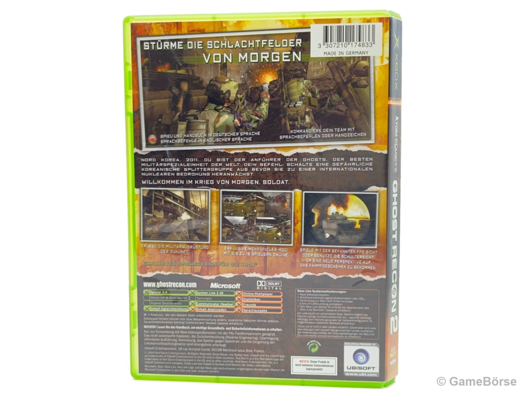 Microsoft Spiele: Xbox Ghost Recon 2 – Gebraucht aus Stettfurt von GameBoerse 1