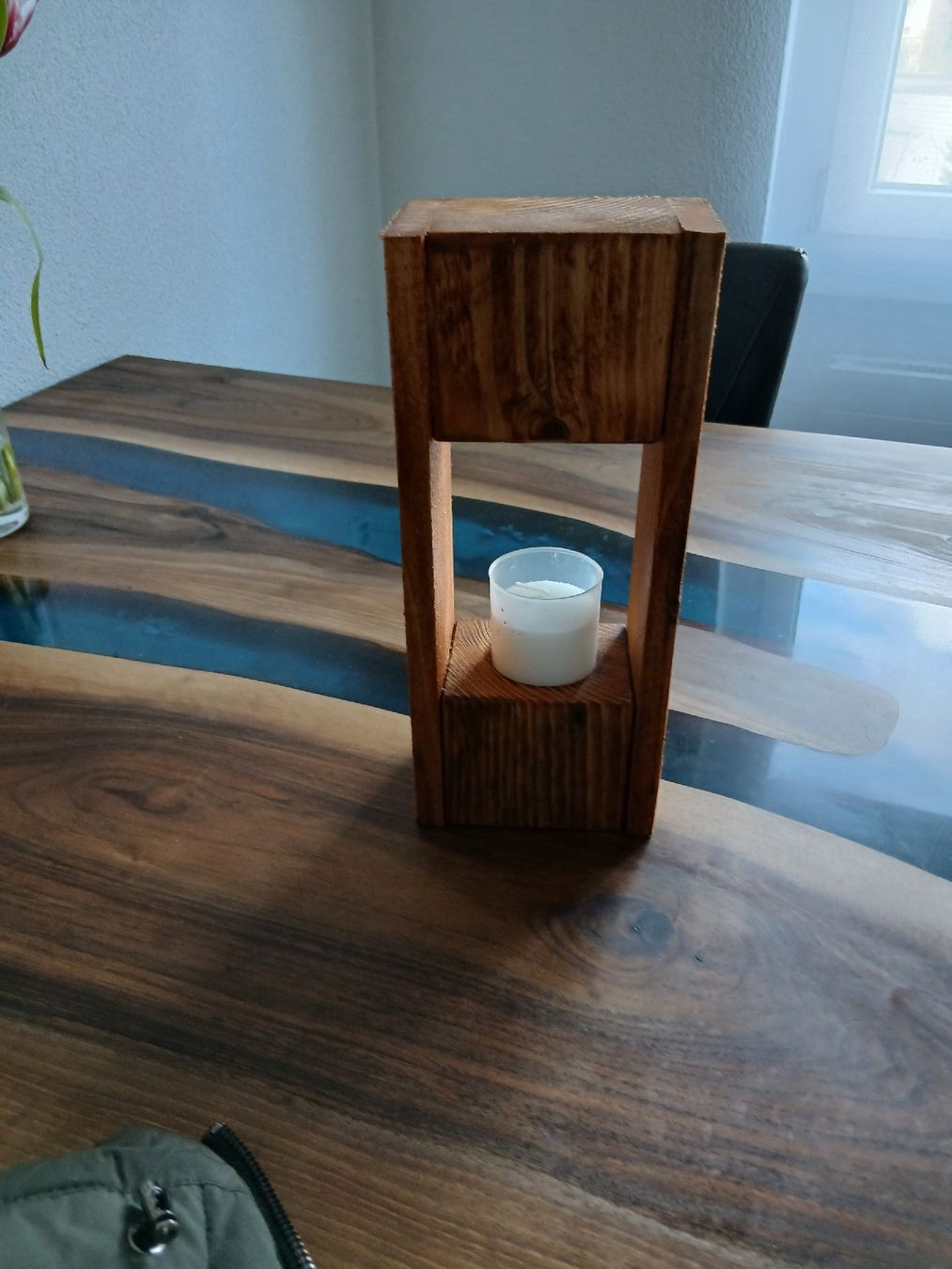 Portacandele: Teelichthalter aus altem Holz als Muttertags geschenk – Nuovo e nell'imballaggio originale da Grosswangen venduto da hans0122