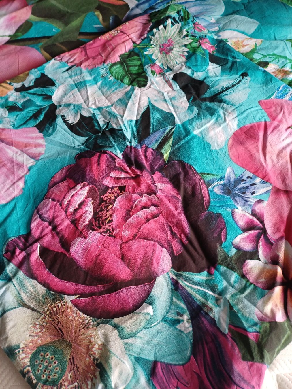 Biancheria da letto: Bettwäsche-Set mit Blumenmuster, wie neu – Usato da Nassen venduto da verrueckt 1