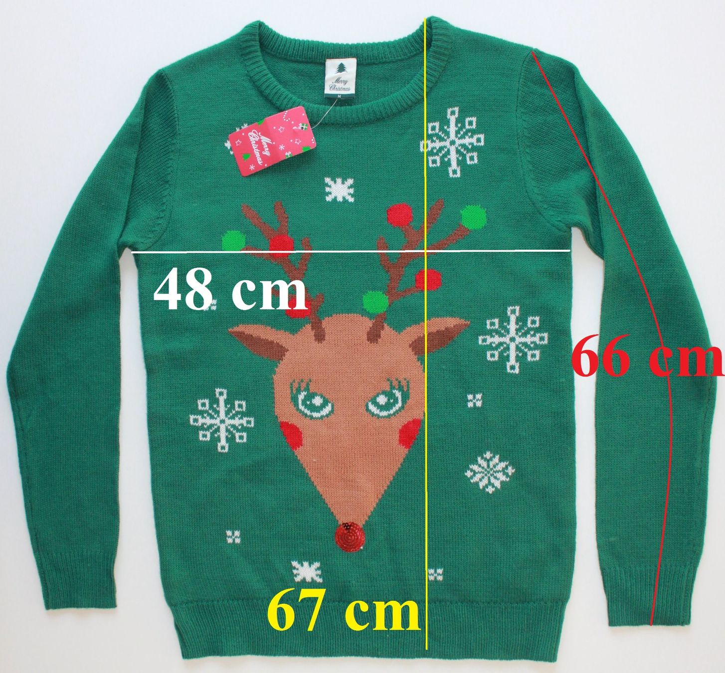 Pullover & Sweatshirts: Pull de Noël / Weihnachtspullover  t. M    NEU! – Neu und originalverpackt aus Peseux von Gilloss 2