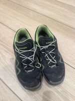 Lowa Gore-Tex Schuhe schwarz grün gebrauchter Zustand