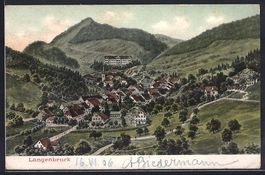AK Langenbruck, Gesamtansicht, 1906
