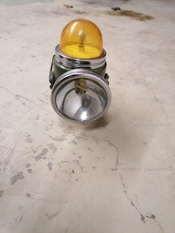 Lampe De Poche Vintage Hawe – 1950s – Fabriquée En Bohême – Rare