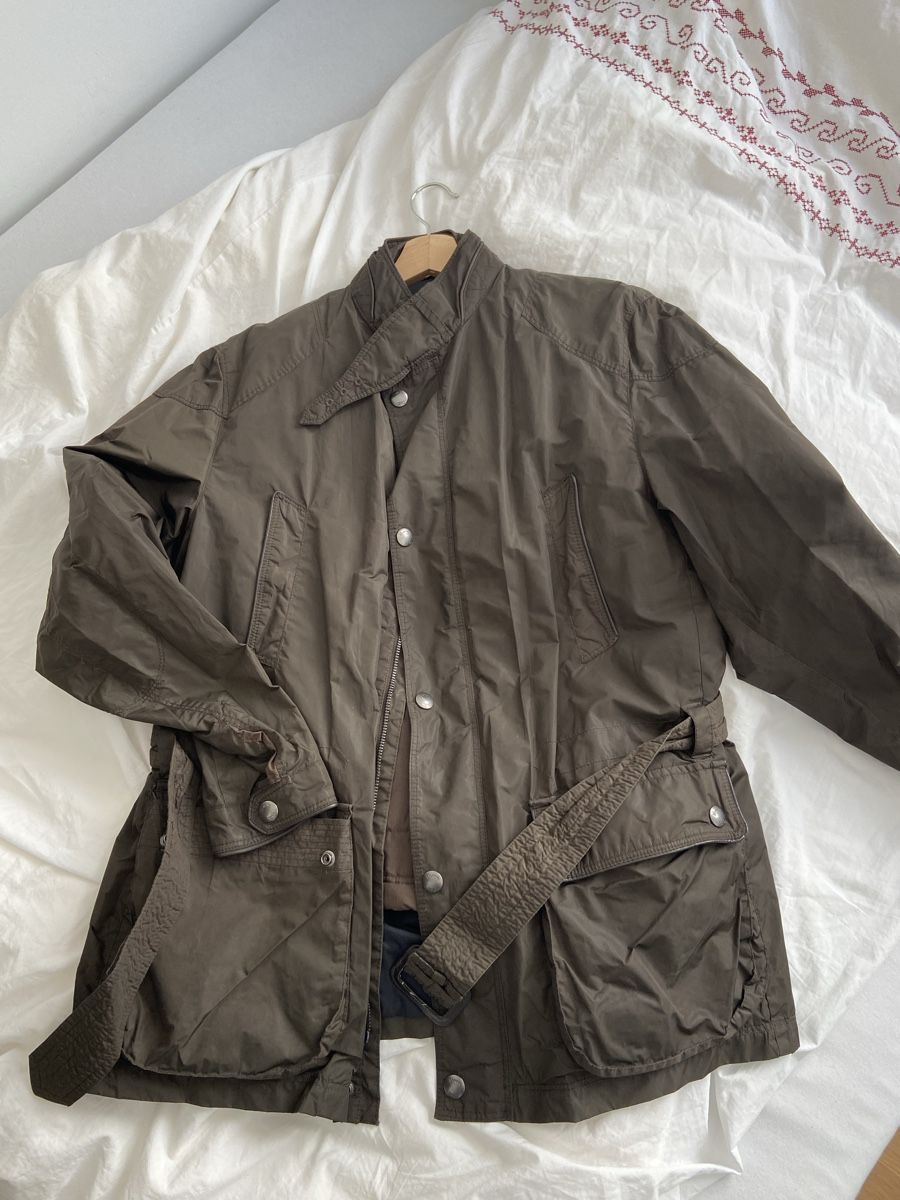 Massimo Dutti Parka, Übergangsjacke, Jacke, Dunkelbraun (Gebraucht