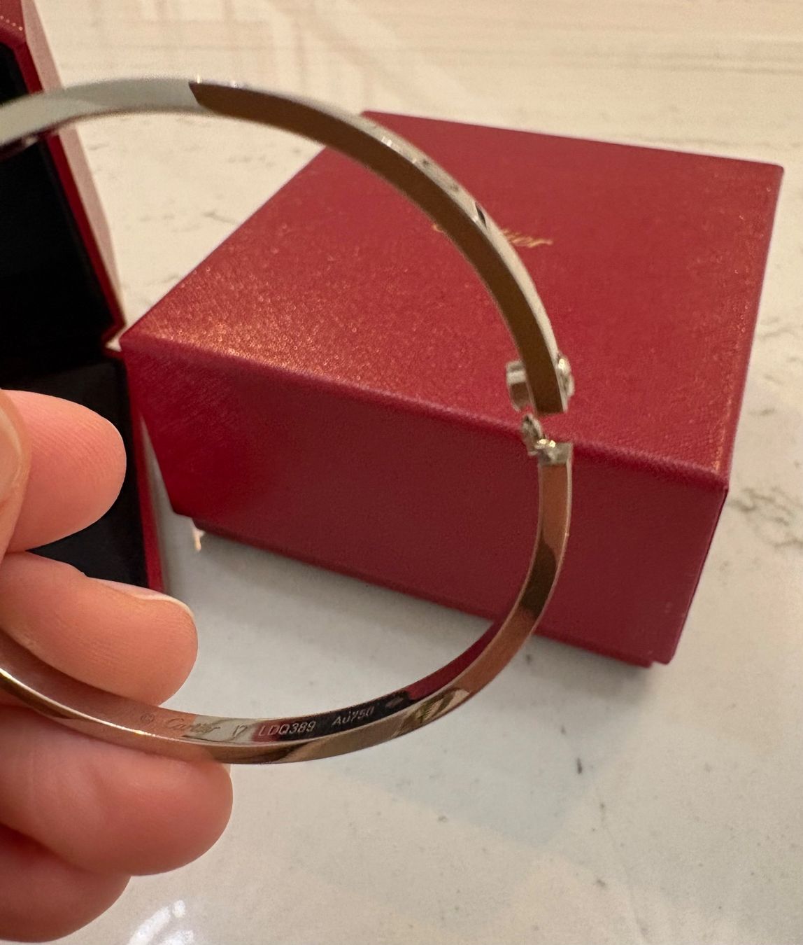 Bracciali & Braccialetti: Cartier Love Small 17 – Usato da Rolle venduto da pioupiou76 1