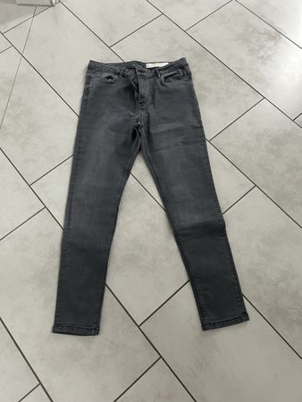 Esmera Jeans, Super Skinny Grau,  Fit, Gr. 44