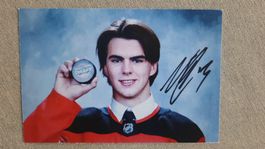 Autogrammkarte Nico Hischier