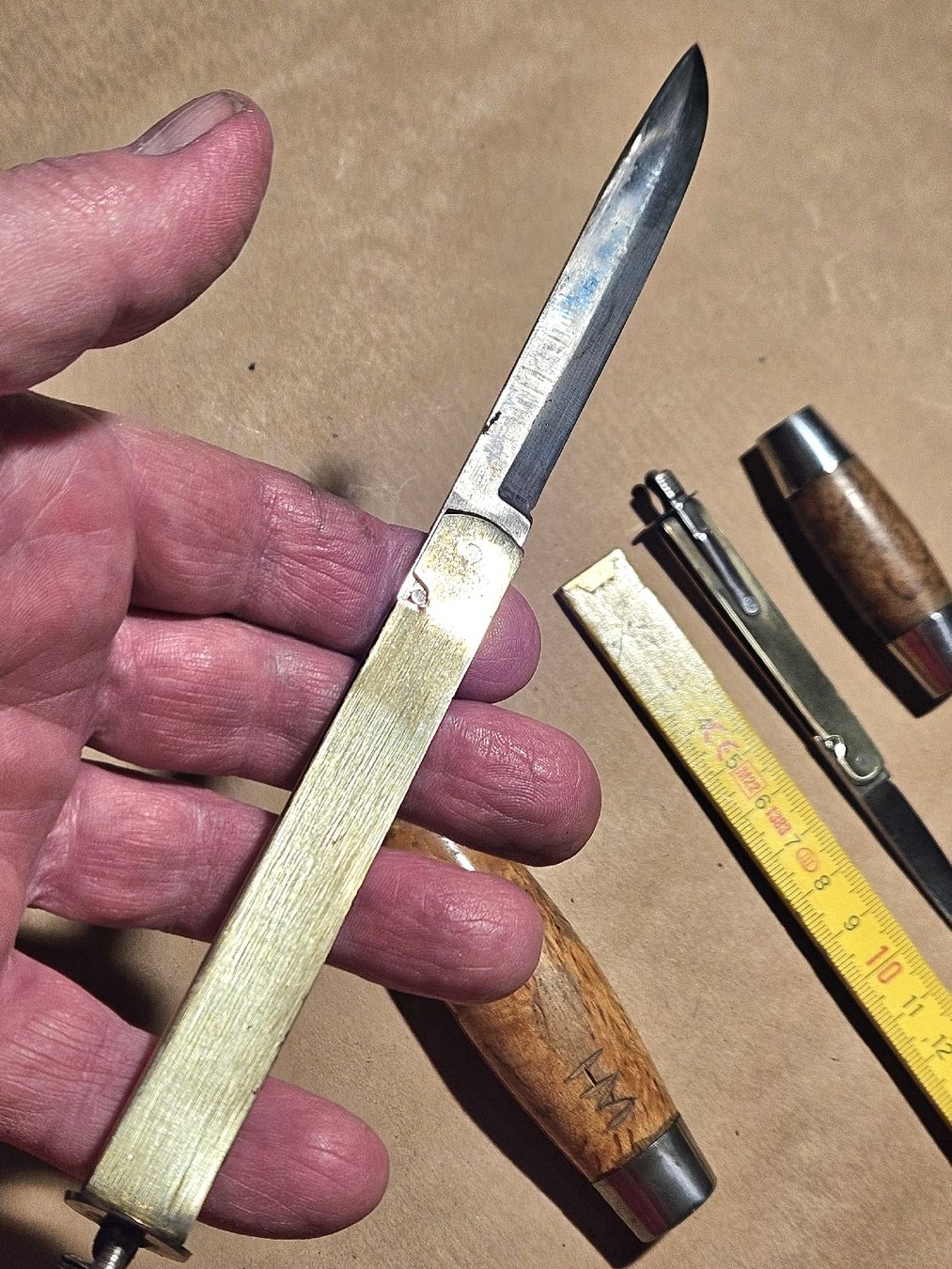 Fällkniven Zubehör: BARREL KNIVE PEER HOLMBERG / 2 STÜCK. – Gebraucht aus Maschwanden von OliverM05 3