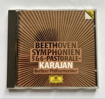 CD Beethoven Symphonies 5&6 Karajan Berliner Philharmoniker 