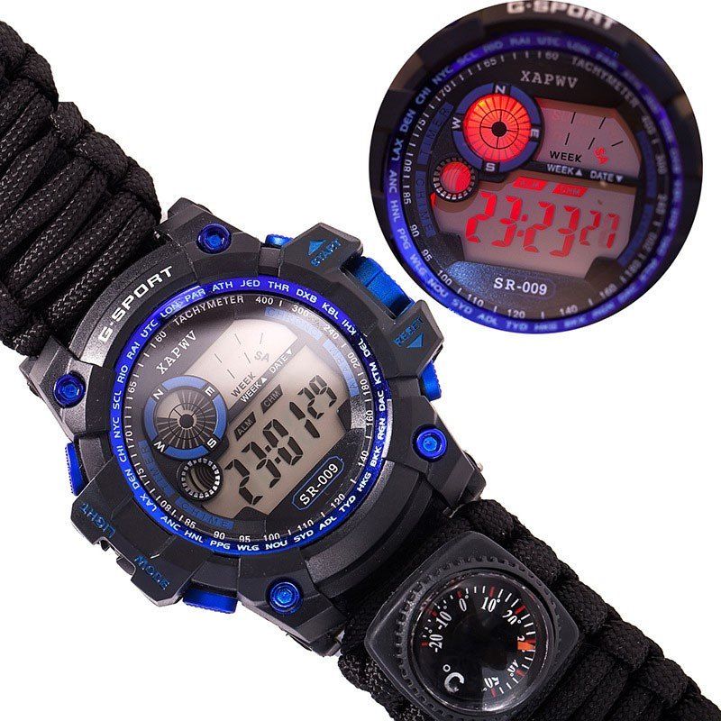 Orologi: Outdoor-Überlebensuhr – Nuovo e nell'imballaggio originale da Zürich venduto da Sarameier 1
