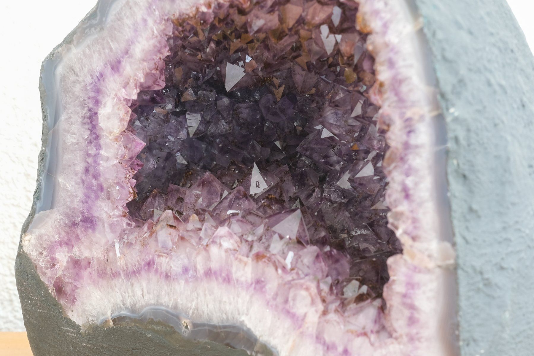 Minerali & Pietre curative: 1A - Amethyst - Druse - Geode - Mineral - Edelstein - Quarz – Usato da Heiden venduto da mats10 6