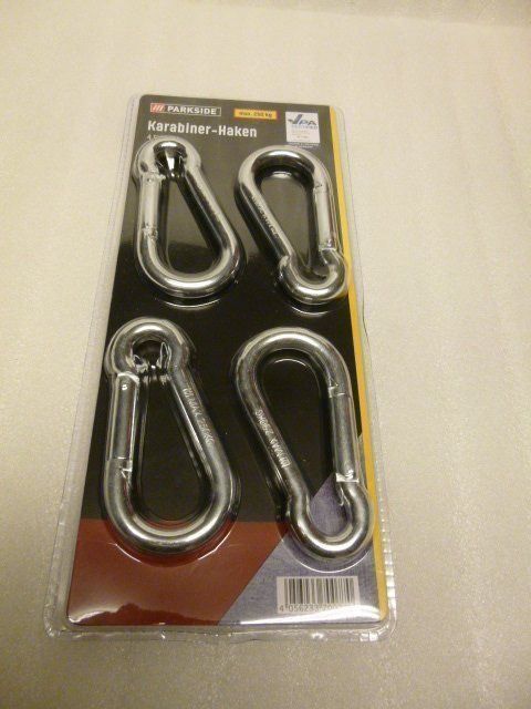 Attrezzatura da arrampicata: Crochet Mousqueton - Karabiner Haken  - 100%NEW – Nuovo e nell'imballaggio originale da Pambio Noranco venduto da Pol69 3