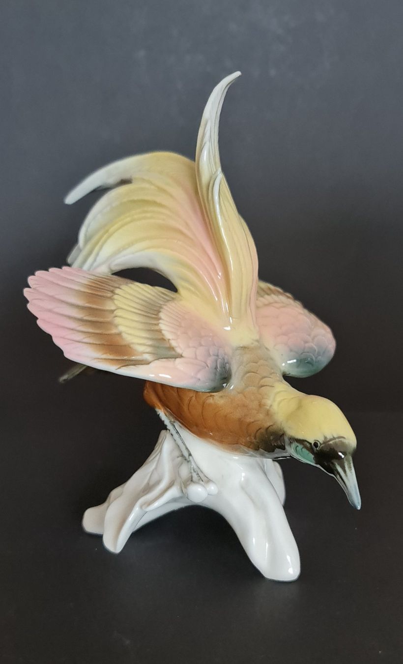 Karl Ens Statuette: Ens Paradiesvogel – Usato da Horgen venduto da Ne19 5