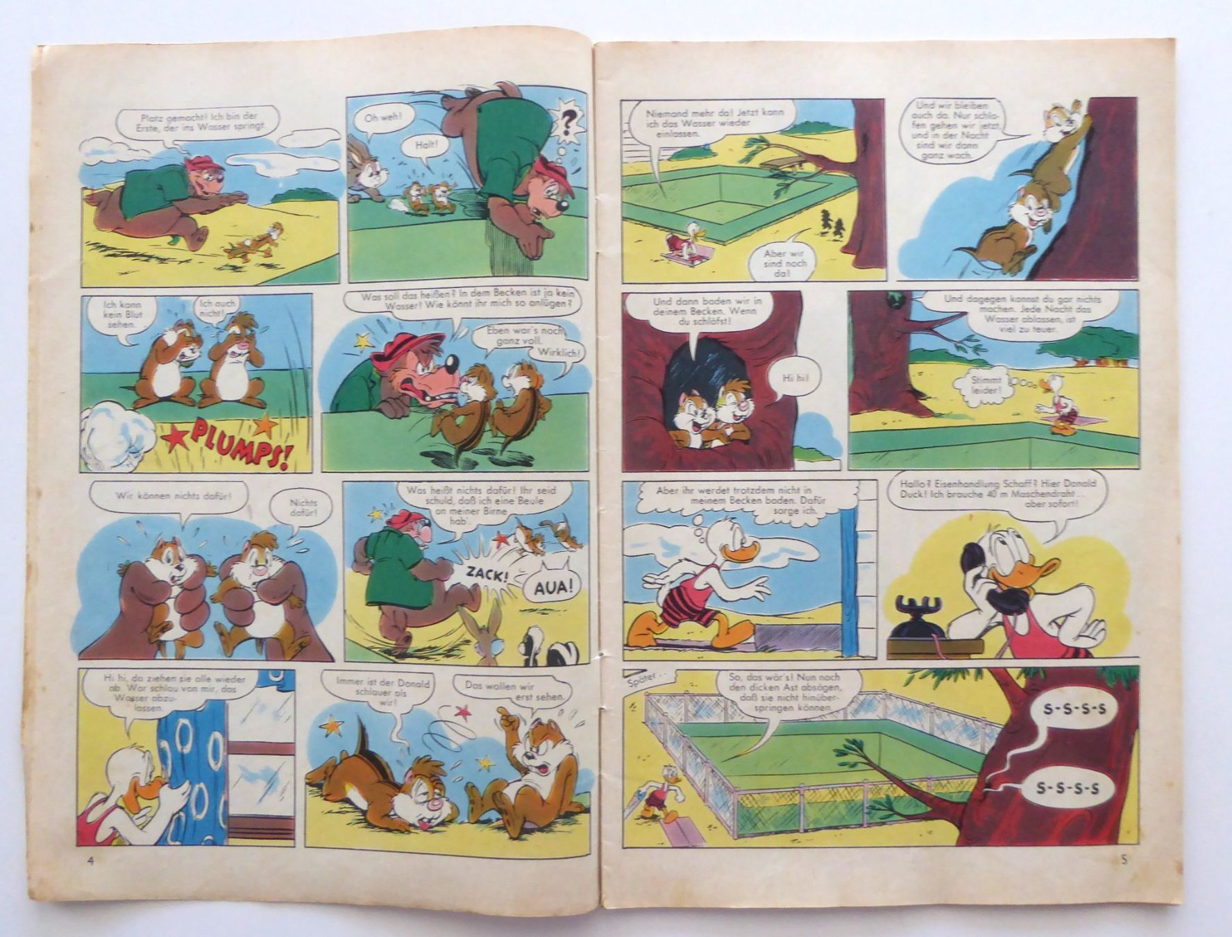 Fumetti: WD Micky Maus Heft Nr. 8 April 1957 – Usato da Aesch BL venduto da Kauri1 2