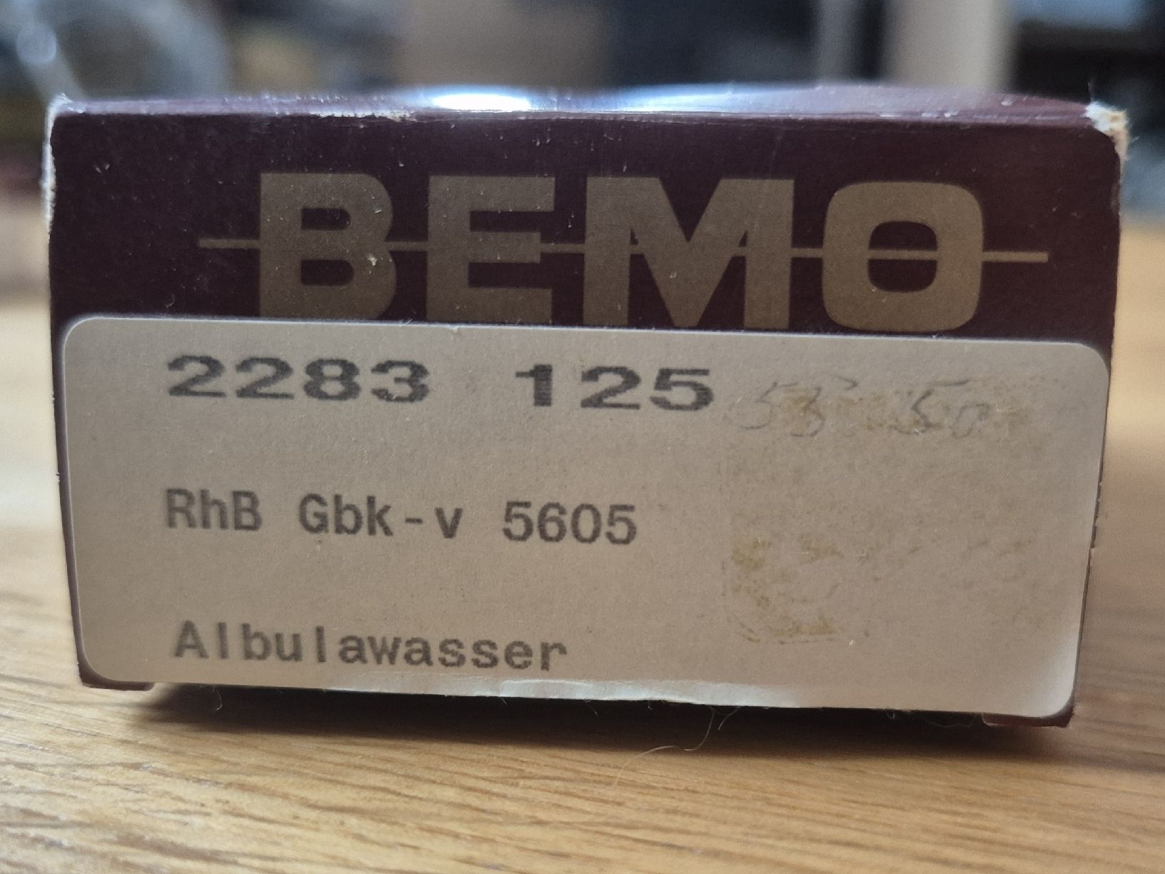 Bemo Modellini di ferrovie: Bemo H0m RhB Albula Wasser  – Usato da Chur venduto da engdan 1