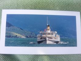 Carte postale bateau CGN Belle Époque «Vevey» - Neuve