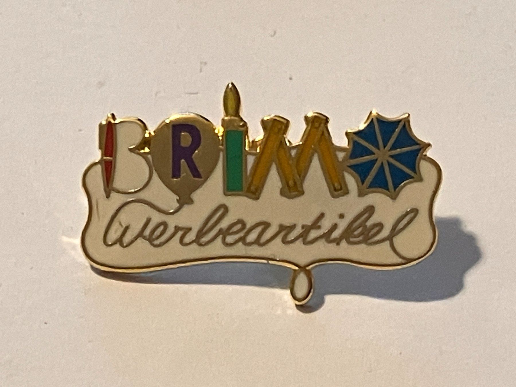 Placchette & Badge: 1 Pin Brimo Werbeartikel – Usato da Basel venduto da djwwpp