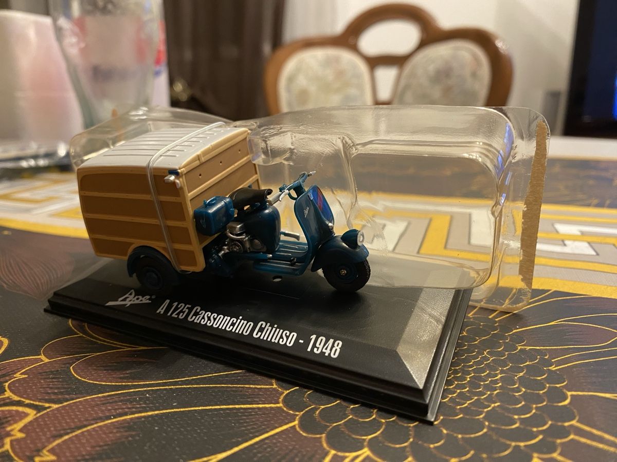 Modellautos: Piaggio Ape A 125 Cassoncino Chiuso - 1948 – Neu (gemäss Beschreibung) aus St. Margrethen SG von Alfista_159 4