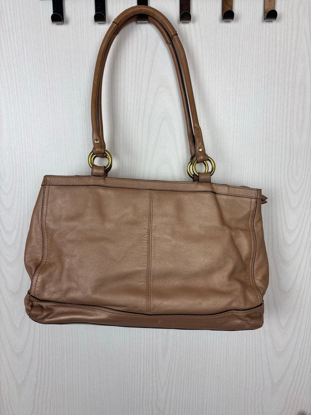 Coach Borse da donna: Coach Leather Shoulder Bag – Usato da Tägerwilen venduto da Akh.Boutique 3