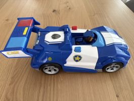 Paw Patrol Chase Polizeiauto mit Motorrad gebrauchter Zustan