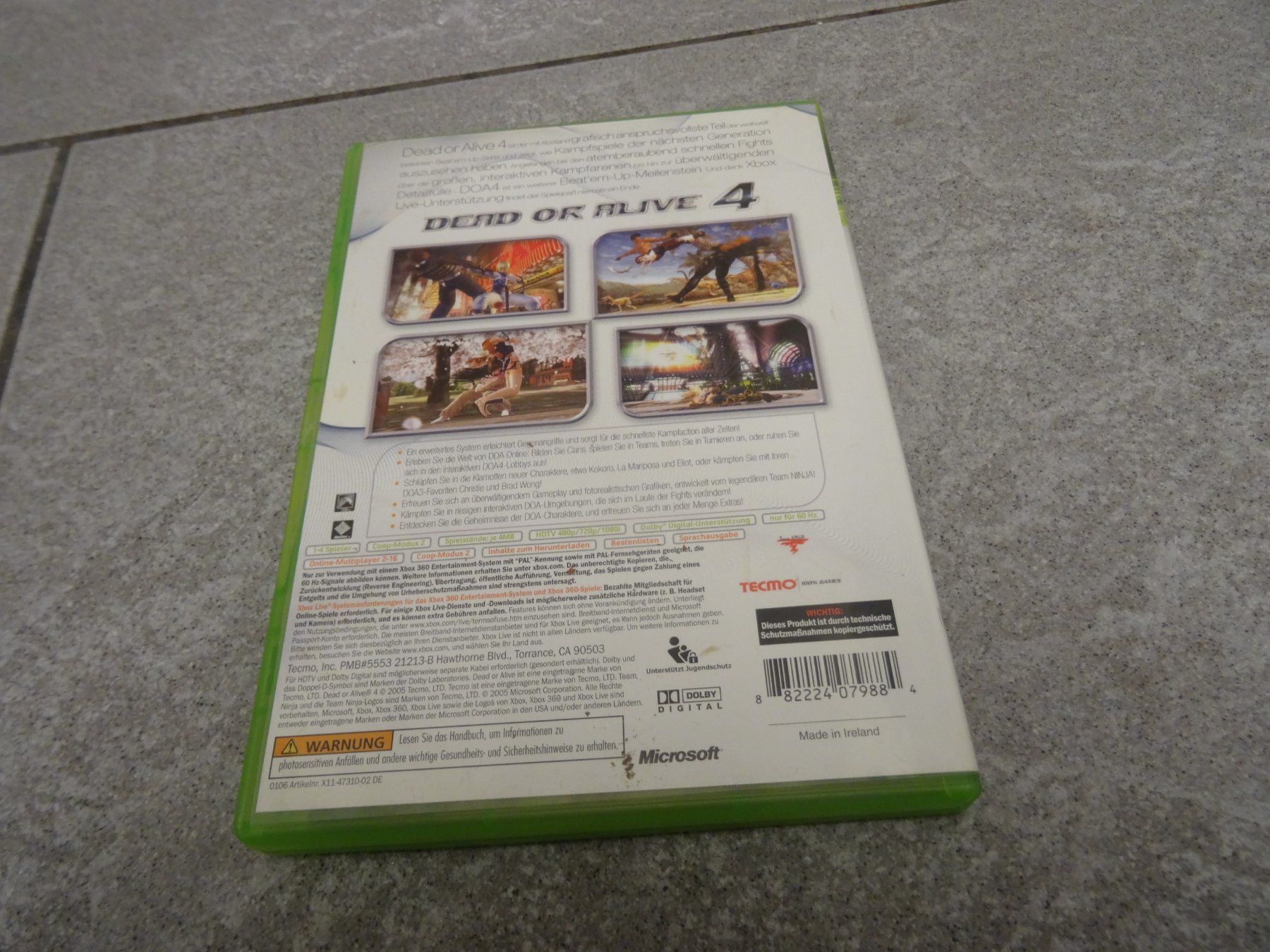 Microsoft Giochi: Dead or Alive 4 - Xbox 360 – Usato da Olten venduto da Disc-Ausverkauf 2