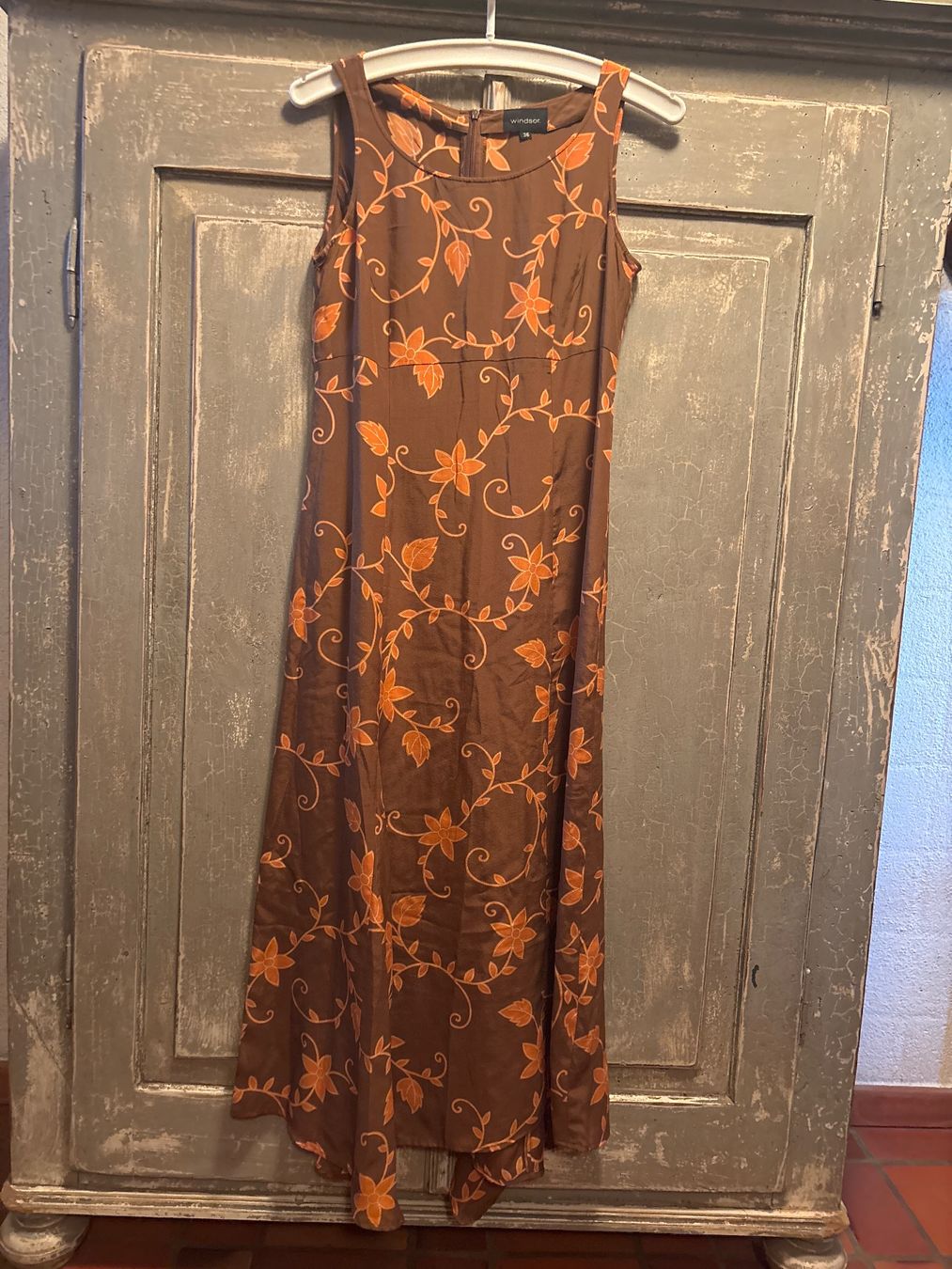 Windsor Vestiti: Windsor - Maxi Kleid 100% Seide Gr.36 – Nuovo (secondo la descrizione) da Besenbüren venduto da teluride89