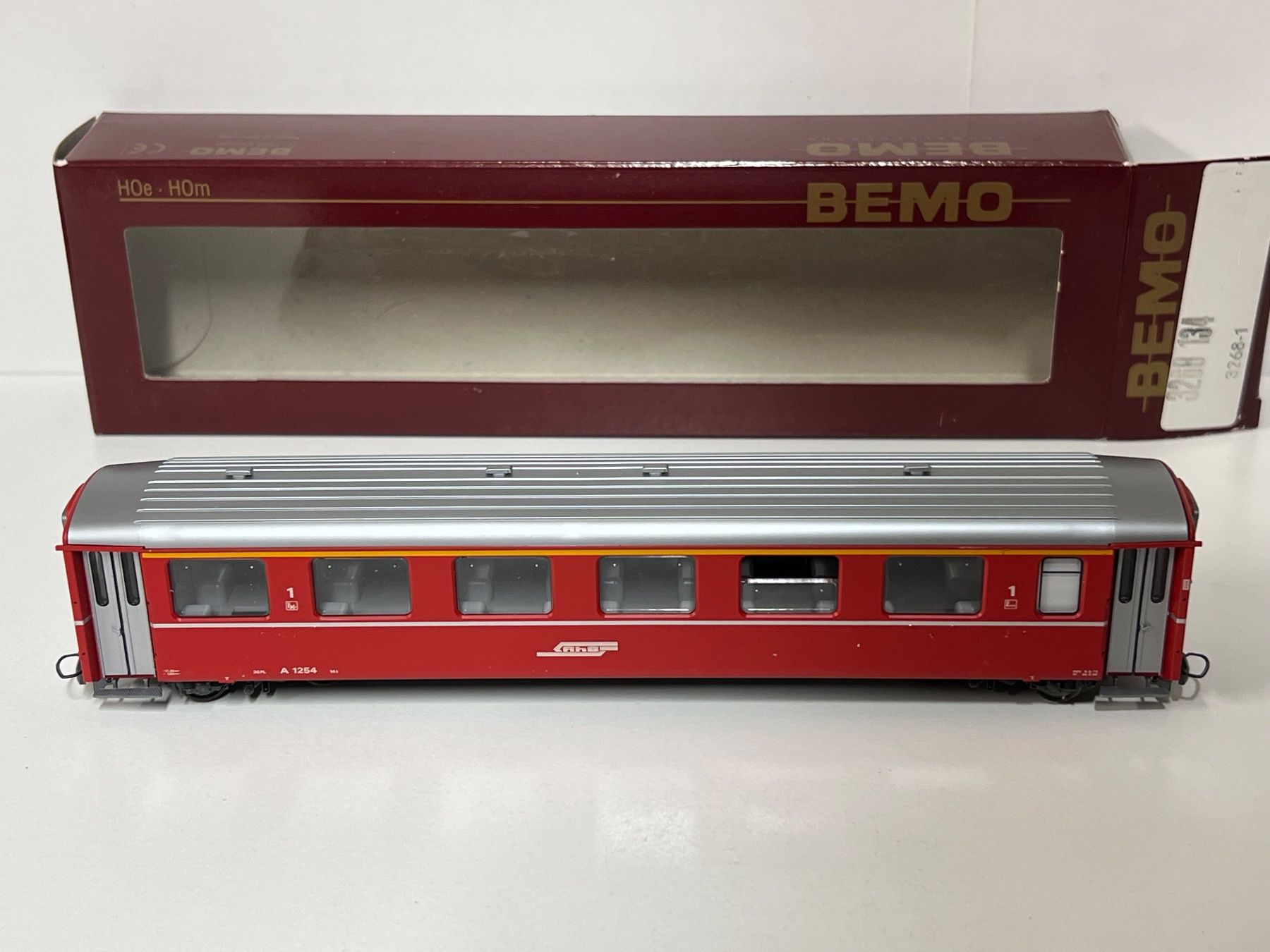 Bemo Modelleisenbahnen: Bemo 3268 134  RhB A 1254 – Gebraucht aus Neuenhof von ludovicco 2