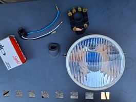 PIAGGIO SIEM Scheinwerfer Klarglas - Halogen - PX125 200