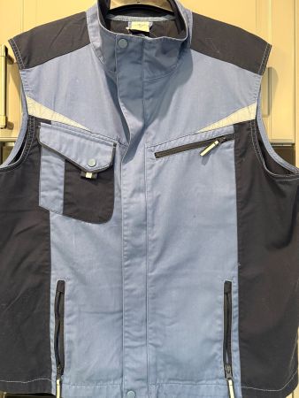Gilet King Craft Fashion T 54 bleu travail rando nombreuses