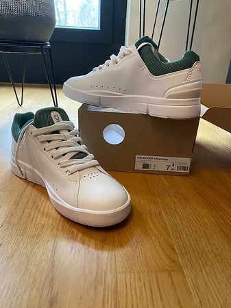 THE ROGER Advantage Damen Sneaker white/green, NEU