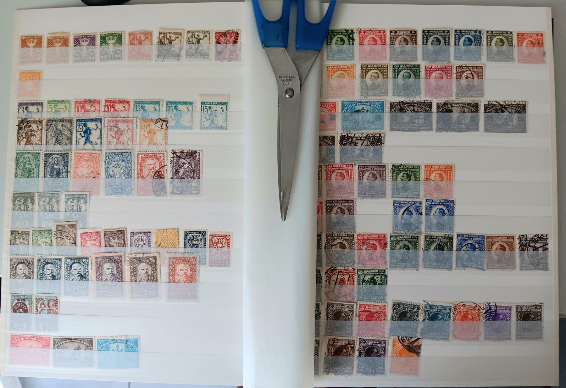 Tutti i francobolli: Jugoslawien Briefmarken Sammlung – Usato da Holderbank AG venduto da DINOS-PHILA 1