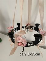 Romantischer Metall Kerzenständer/Adventskranz mit/ohneDeko