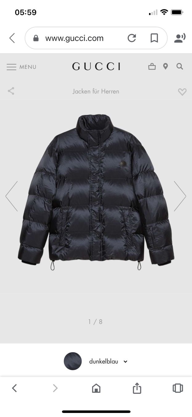 Gucci Giacche: Gucci Daunenjacke Original Gr.S/46 – Nuovo (secondo la descrizione) da Gebenstorf venduto da Pokerface8
