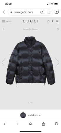 Gucci Daunenjacke Original Gr.S/46