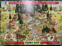 Heye Puzzle Funky Zoo 1000 Teile