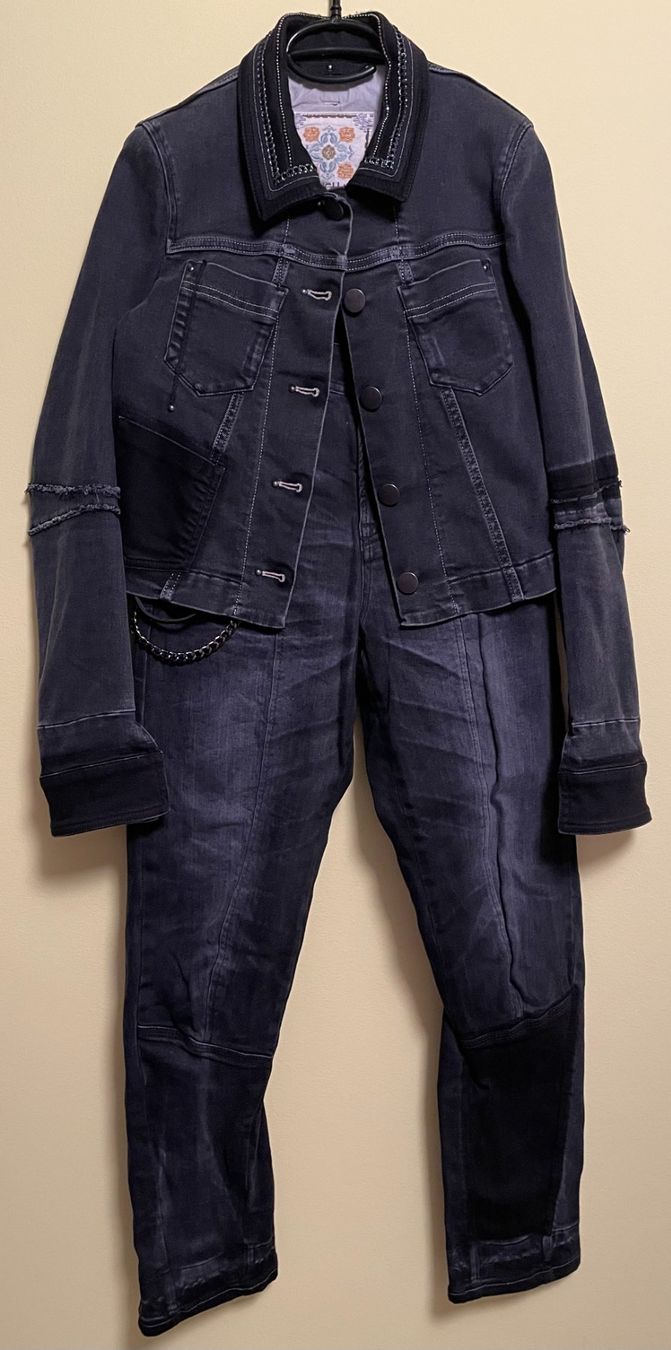 High Kleiderpakete: Ensemble en jeans de la marque High, taille 32-34 – Neu (gemäss Beschreibung) aus Vernayaz von Veron1