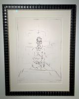 Alberto Giacometti "Nu Assis" 1965, firmata/numerata